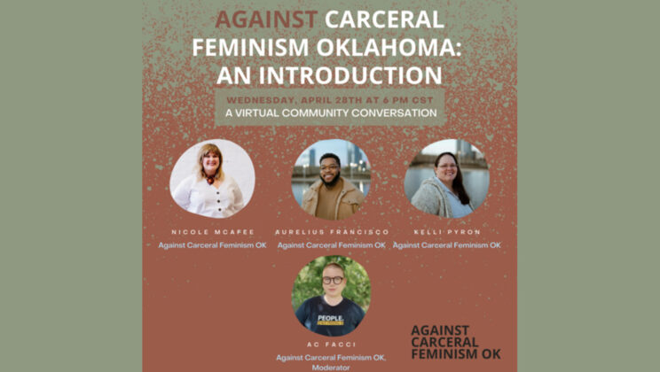 OU Carceral Studies Consortium Provides Seed Funding for “Against Carceral Feminism Oklahoma” [PROJECT UPDATE]