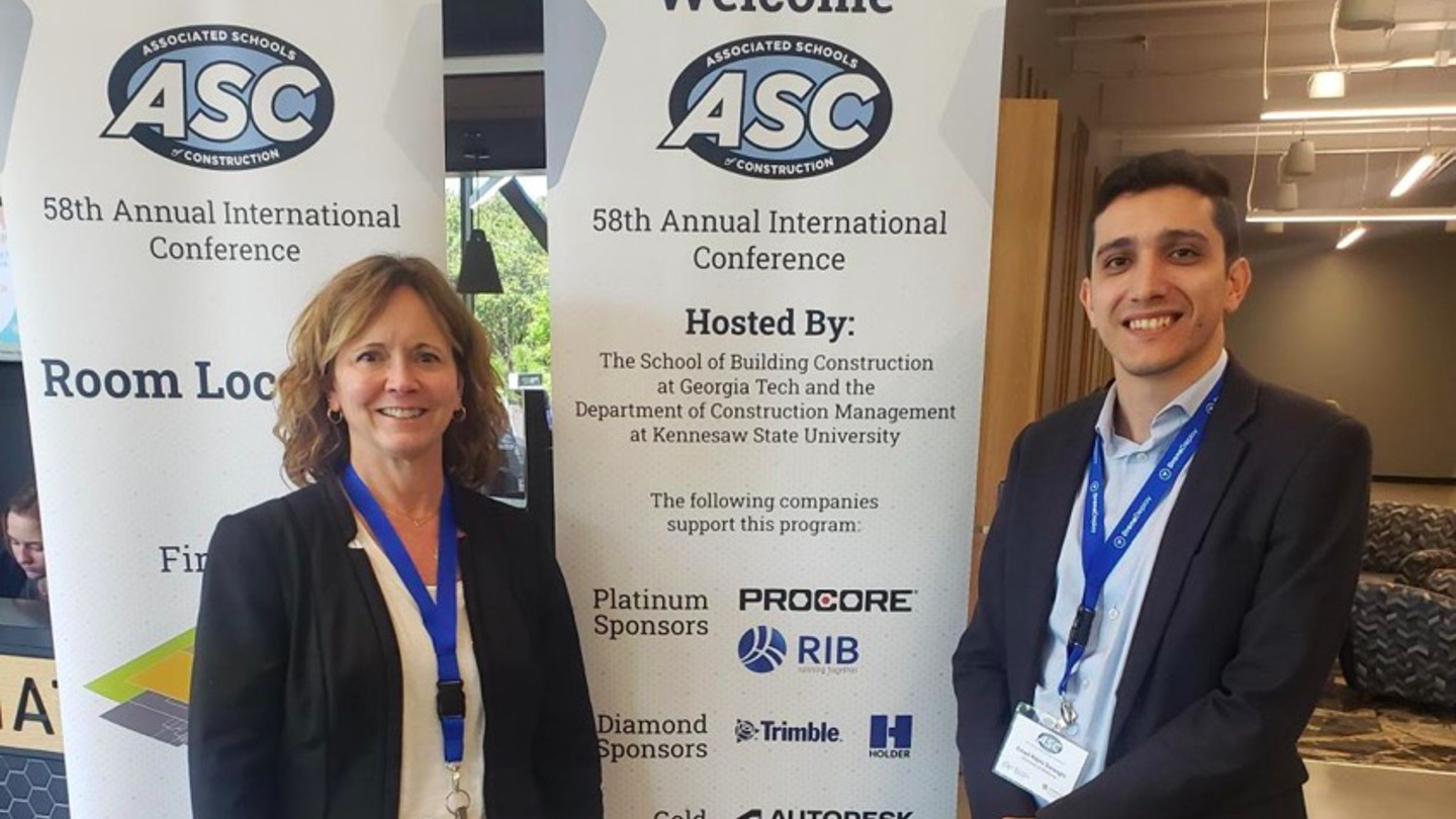 Construction Science Team Presents Research at ASC Conference