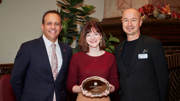 Construction Science Student Recognized as Outstanding Senior 