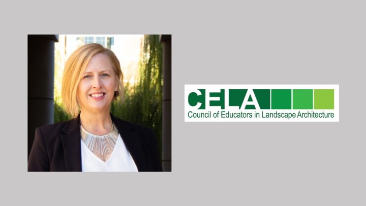 Landscape Architecture Professor Honored with 2025 CELA Faculty Excellence in Service Learning Award