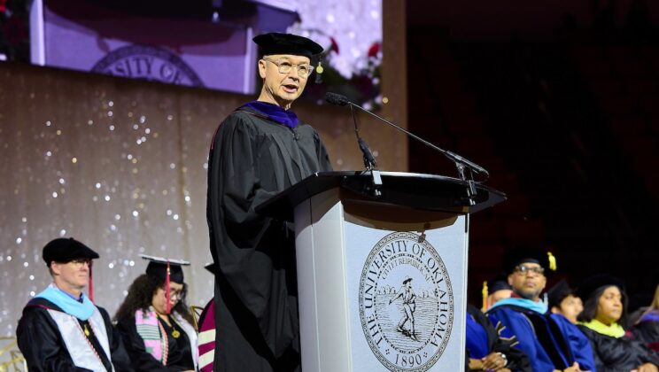 Gibbs College Dean Hans E. Butzer Offers 2025 Commencement Address