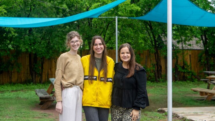 OU Students Celebrate Opening of Pavilion Designed for Sisu Youth Services